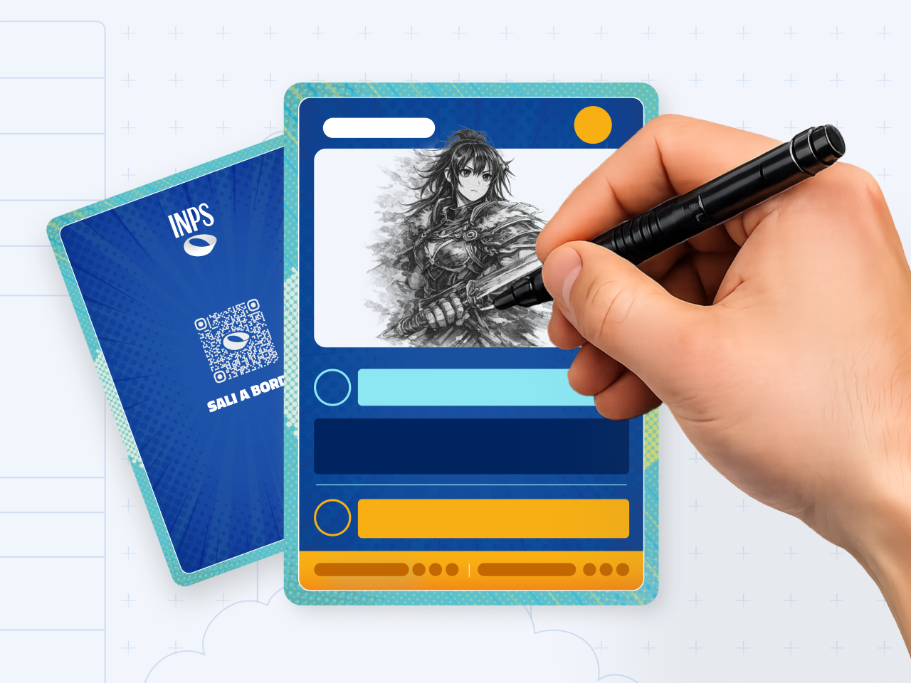Crea con noi la prossima carta INPS